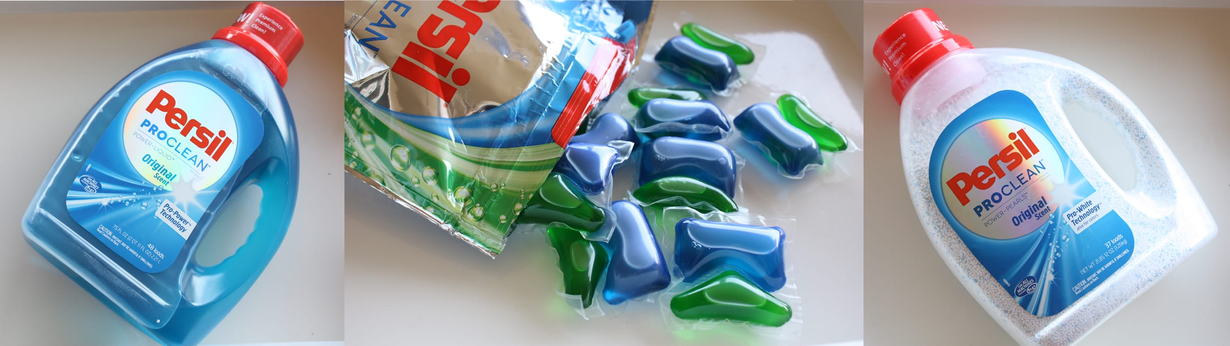 Persil Detergent Trio