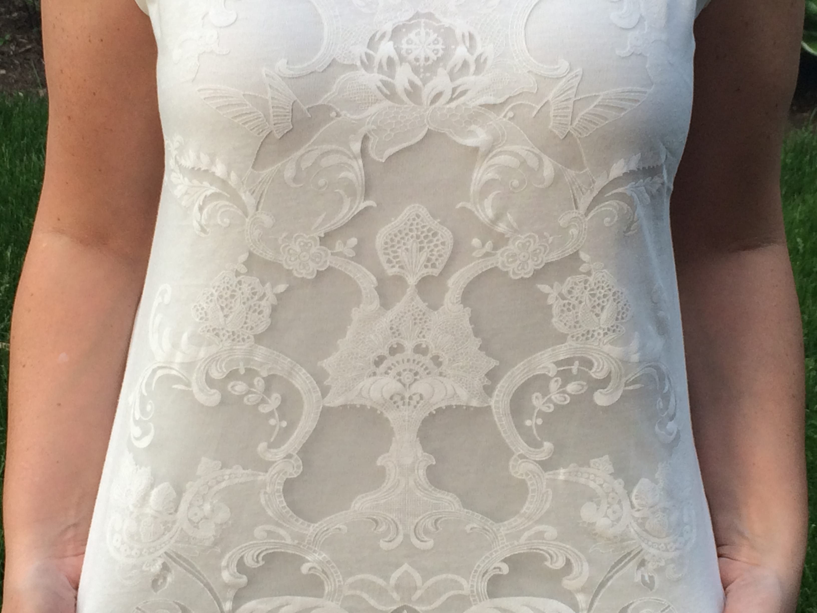 Kathina Sheer Cut Out Knit Top Fate Stitch Fix