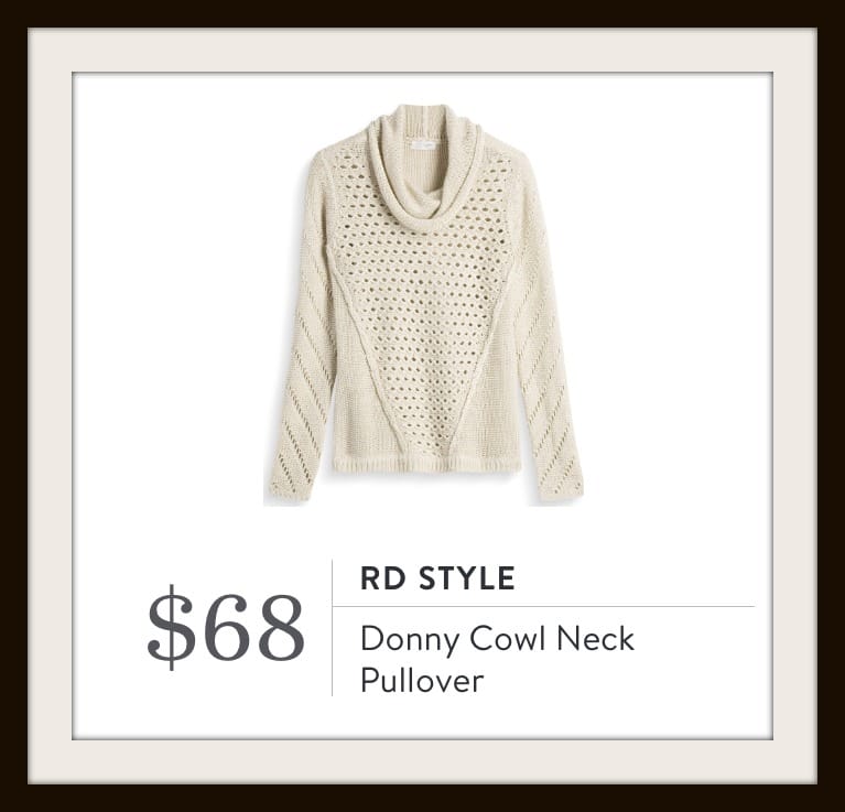 Donny Cowl Neck Pullover Stitch Fix