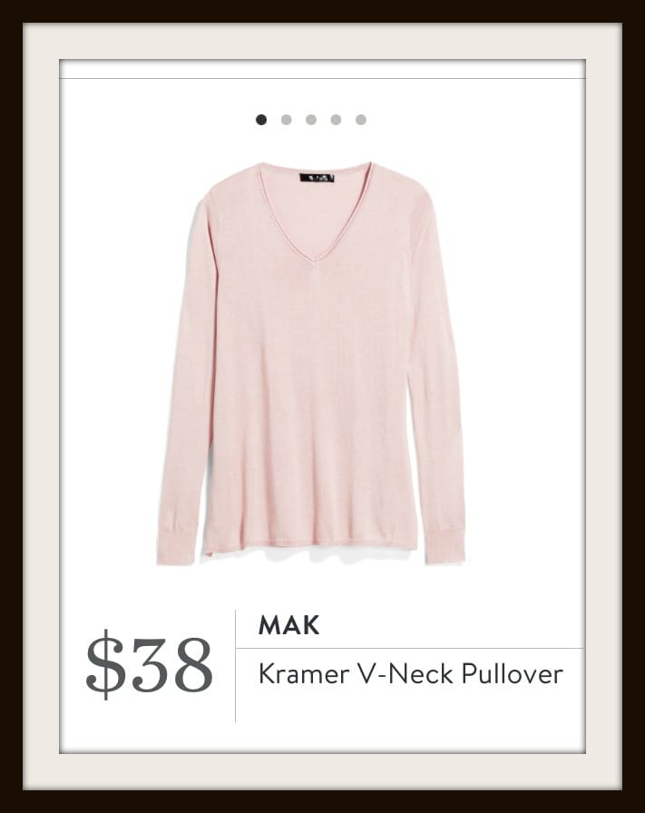 Stitch Fix Mak Kramer V-Neck Pullover