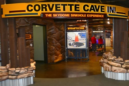 Corvette Museum Sinkhole Exhibit