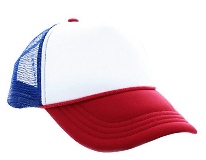 Stranger Things Trucker Cap, one of many suggestions of gifts for Stranger Things fans